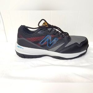 New Balance Men's 589 ESD Men's Size 14 wide black blue and red safety shoe